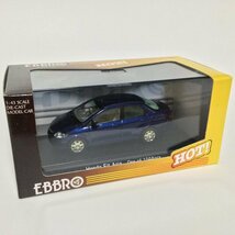 絶版 HONDA FIT ARIA ETERNAL BLUE.P 43436 EBBRO 1/43 ホンダ フィット アリア エターナルブルーパール_画像1