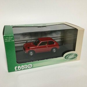 絶版 HONDA CIVIC GL 3DOOR RED 43296 EBBRO 1/43 ホンダ シビック ＧＬ３ドアー レッド