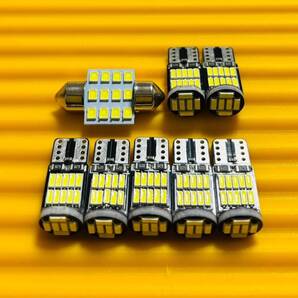 お買い得◇8個セット!50系 プリウス T10 LEDバルブセット ルームランプ カーテシランプ バニティランプ