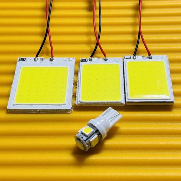 お買い得◇NSP170系 シエンタ T10 LED COB ルームランプ 4点セット ホワイト トヨタ