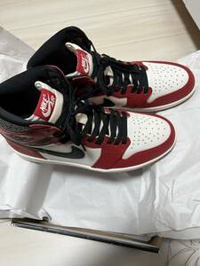 NIKE ナイキ AIR JORDAN 1 RETRO HIGH OG Chicago Lost & Found エアジョーダン1シカゴ ロスト＆ファウンド 28 新品　最終