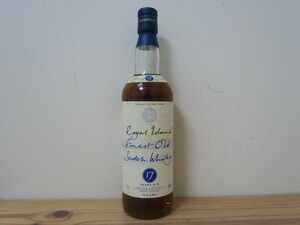 未開栓 古酒 希少品アイル オブ アラン ロイヤルアイランド ファイネストオールド 17年 ROYAL ISLAND FIREST OLD SCOTCH WHISKY 700ml 40%