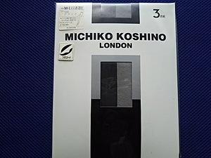 3 пара Michiko Koshino * Michiko London все s Roo хлеб ti чулки чёрный бренд имя есть пальцы ног прозрачный хлеб ti часть переключатель нет размер M-L