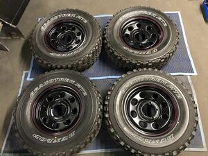 ジムニー グラントレック MT2 245/75R16 9部山 オリジン 鉄八 16インチ 6.0J+20 ホイール新品 セット JA11JA12JA22JB23JB33JB43 JB64JB74