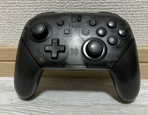 中古 Nintendo Switch Proコントローラー 純正プロコン 本体のみ 動作品