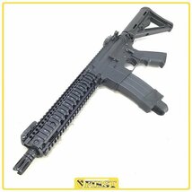 5205】東京マルイ製 Colt M4 CQB-R BLOCK1 ガスブローバック MK18mod1風カスタム 取説・箱なし_画像1