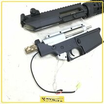 5348】ジャンク品 メーカー不明 KAC SR-25 フルメタル電動ガン パーツセット 塗装あり_画像4