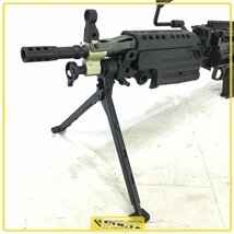 6038】同梱不可 A&K製 FN M249 MINIMI パラトルーパー フルメタル電動ガン LMG QUASAR type LMG カスタム品_画像5