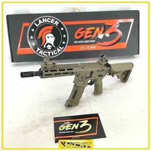 6154】LancerTactical製 M4 Gen3 M-LOK 7インチ TAN 電動ガン ランサータクティカル LT-32TA7-G3