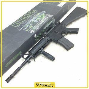 6270】東京マルイ製 KAC SR-16 M4カービン スタンダード電動ガン 外装カスタム品 箱付き ナイツ