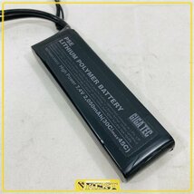 6598】Laylax製 PSE LiPO 7.4V リポバッテリー 2050mAh ミニSタイプ_画像2