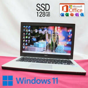 ★美品 高性能6世代i3！SSD128GB★VK23L Core i3-6100U Win11 Microsoft Office 2019 Home&Business 中古品 ノートPC★P64778