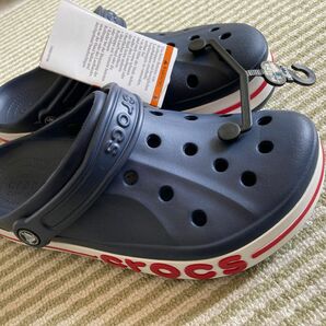 【新品】クロックス バヤバンド　クロッグ　26cm ネイビー　ペッパー crocs 26