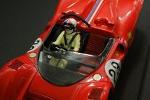 1/24スロットカー・中古　FERRARI 350 CanAm Cris Amon 1967 Riverside_画像5