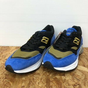 未使用 New Balance メンズスニーカー ブラック ブルー M15009CV 表記サイズ：25.0 [jgg]