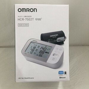未使用 OMRON オムロン 上腕式血圧計 HCR-7502T プレミアム19シリーズ [jgg]