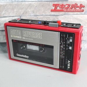 AIWA アイワ CassetteBoy ラジオカセットレコーダー HS-J2 カセットボーイ レッド ジャンク品 立石店