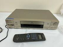 Panasonic パナソニック S-VHS ビデオデッキ NV-SVB1 3次元&TBC機能搭載 元箱付き ジャンク品_画像2