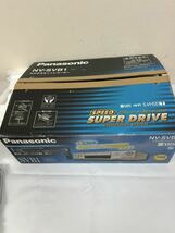 Panasonic パナソニック S-VHS ビデオデッキ NV-SVB1 3次元&TBC機能搭載 元箱付き ジャンク品_画像10
