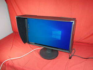 EIZO　ColorEdge CG2420 【動作確認済】 中古 24型ワイド IPS液晶　遮光フード付き　WUXGA 【10日間保証】 2535時間