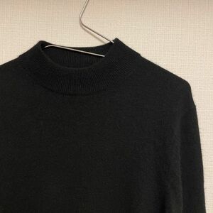 UNIQLO モックネックセーター ニット カシミヤ100% S