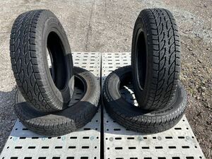 BRIDGESTONE ブリヂストン DUELER A/T 175/80 R16 2008年 冬タイヤ 4本 スタッドレス 本州四国無料