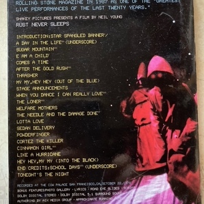 DVD/廃盤/1978ライヴ/ラスト・ネヴァー・スリープス/ニール・ヤング&クレイジー・ホース・輸入盤の画像2
