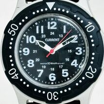 J315-H15-2256◎SEIKO セイコー CURRENT カレント Y121-AR クォーツ メンズ リューズ動作確認済み 腕時計 腕回り約16.5cm 直径約2.8cm_画像1
