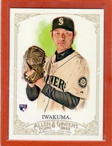 ●岩隈久志　カード　Vol.8　2012TOPPS ALLEN & GINTER'S #53　ルーキー　シアトル・マリナーズ