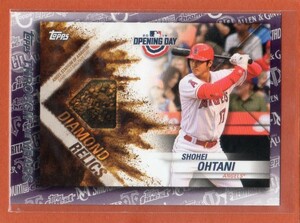 ●大谷翔平　カード　Vol.479　2021TOPPS OPENING DAY TOPPS THROUGH THE YEARS #TTY-22　ロサンゼルス・エンゼルス