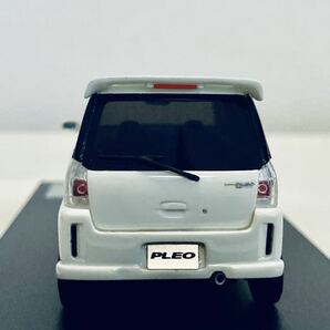 【送料無料】1/43 ハイストーリー スバル プレオ RS リミテッドⅡ 2002 ピュアホワイトの画像10