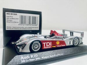 1/43 Minichamps アウディ R10 #8 ビエラ-ピロ-ウァーナー　 Winner Le Mans 2006