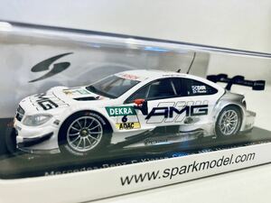 【送料無料】1/43 Spark メルセデスベンツ Cクラス クーペ AMG Team Mercedes AMG #6 P.ディ.レスタ DTM 2014