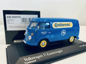 1/43 Minichamps VW フォルクスワーゲン T1 Kastenwagen 1963 Continental