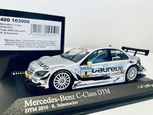 1/43 Minichamps メルセデスベンツ Cクラス DTM Team AMG Mercedes #8 R.シューマッハー DTM 2010