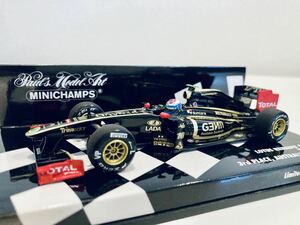 1/43 Minichamps ロータス ルノー GP R31 #10 V.ペトロフ3rd Austraian GP 2011