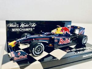 1/43 Minichamps レッドブル レーシング ルノー RB5 #14 M.ウェバー 2nd Chinese GP 2009