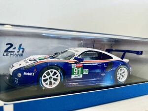 【送料無料】1/43 Spark ポルシェ 911 RSR Rothmans Porsche GT Team #91 R.Lietz-G.Bruni-F.Makoweiecki 2nd Pro Le Mans 2018