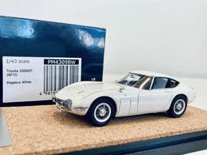 【送料無料】1/43 Mark43 トヨタ 2000GT (MF10) ペガサスホワイト