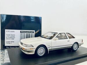 【送料無料】1/43 Mark43 トヨタ ソアラ 3.0GT-Limited Air Suspension (MZ21) 1990 クリスタルホワイトトーニングⅡ