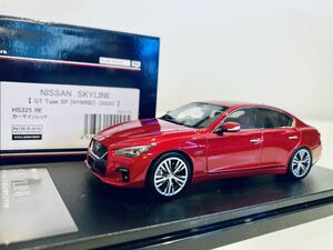 【送料無料】1/43 ハイストーリー 日産 スカイライン GT タイプSP ハイブリッド 2020 (V37) カーマインレッド