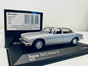 【送料無料】1/43 Minichanps ジャガー XJ12 SeriesⅡ 1975 Silver