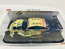 【送料無料】1/43 Spark iQOO BMW M4 DTM BMW Team RMG #16 T.グロック Hockenheim DTM 2020_画像6