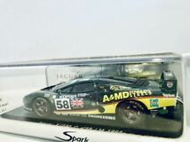 【送料無料】1/43 Spark ジャガー XJ220 C #58 Le Mans 1995_画像2