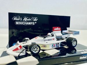 1/43 Minichamps マーチ 751 L.ロンバルディ 6th SPANISH GP 1975