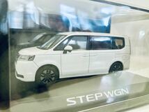 【送料無料】1/43 ホビージャパン ホンダ ステップワゴン e:HEV スパーダ 2023 プラチナムホワイトパール_画像8