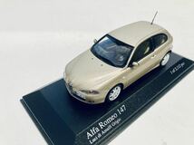 1/43 Minichamps Alpha Romeo アルファロメオ 147 2005 Beige metallic_画像6