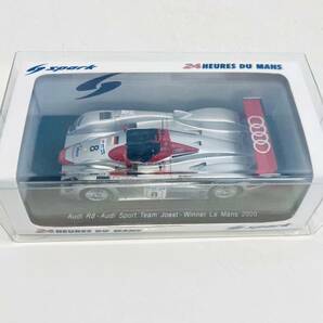 【送料無料】1/43 Spark Audi アウディ R8 #8 T.クリステンセン-E.ピロ-F.ビエラ Winner Le Mans 2000の画像3