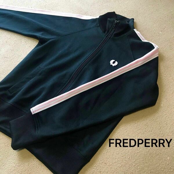 90s Fred Perry トラックジャケット/ジャージ 刺繍 レディース フレッドペリー