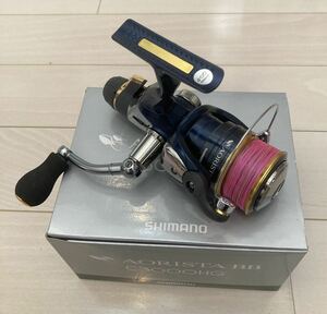 ★シマノ アオリスタBB C3000HG PEライン付　SHIMANO AORISTA アオリイカ　ヤエン釣り用リール　リアドラグ★